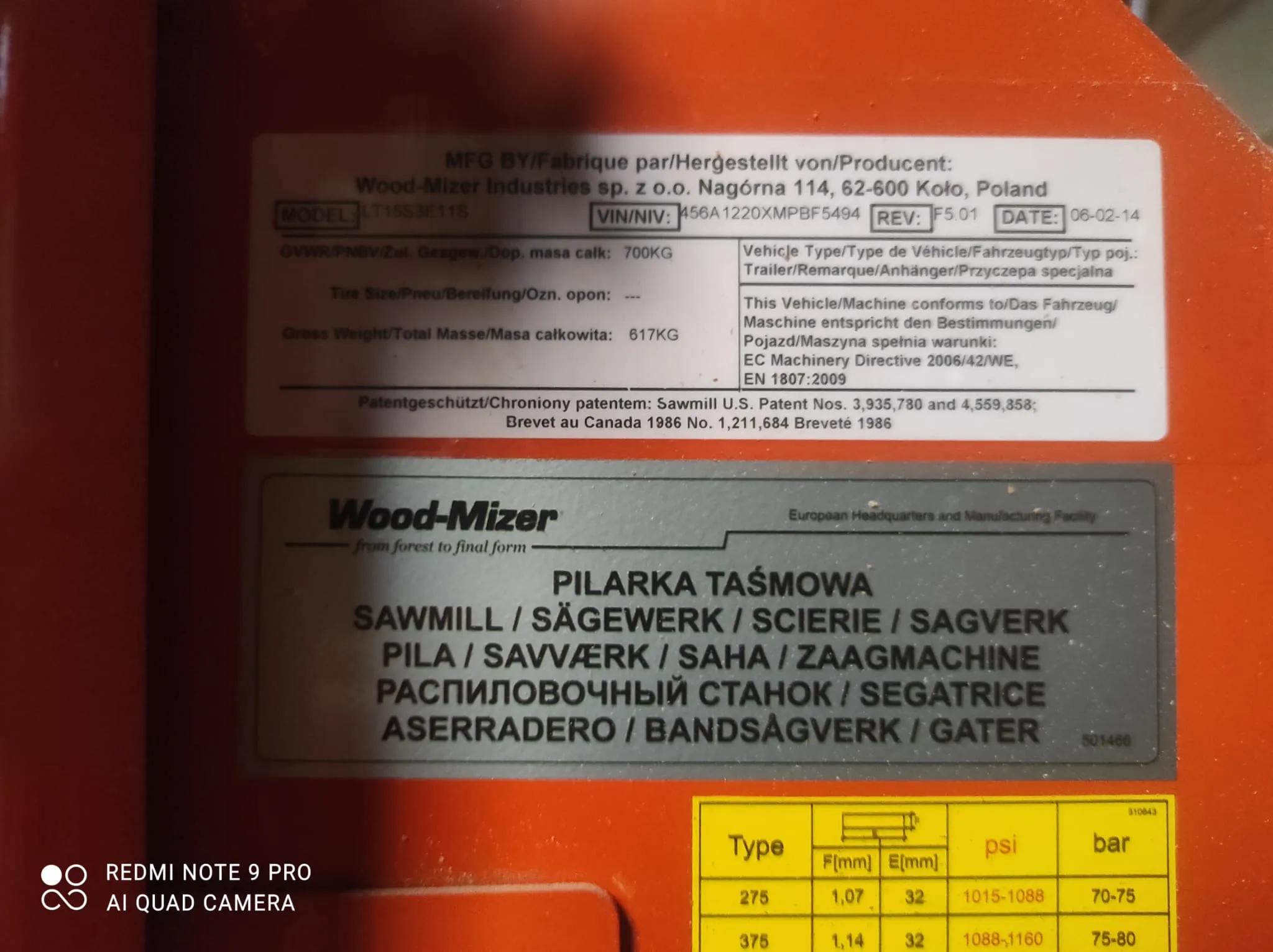 Gebruikt Woodmizer LT15 I Mobiele Zaagmolen