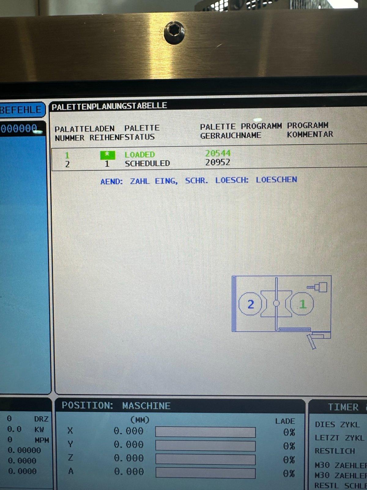 Used Haas EC-400 I Horizontal Machining Center I 2015