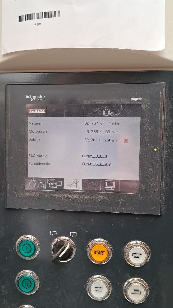 Used Striebig control 6224 I Vertical Panel Saw I 2012