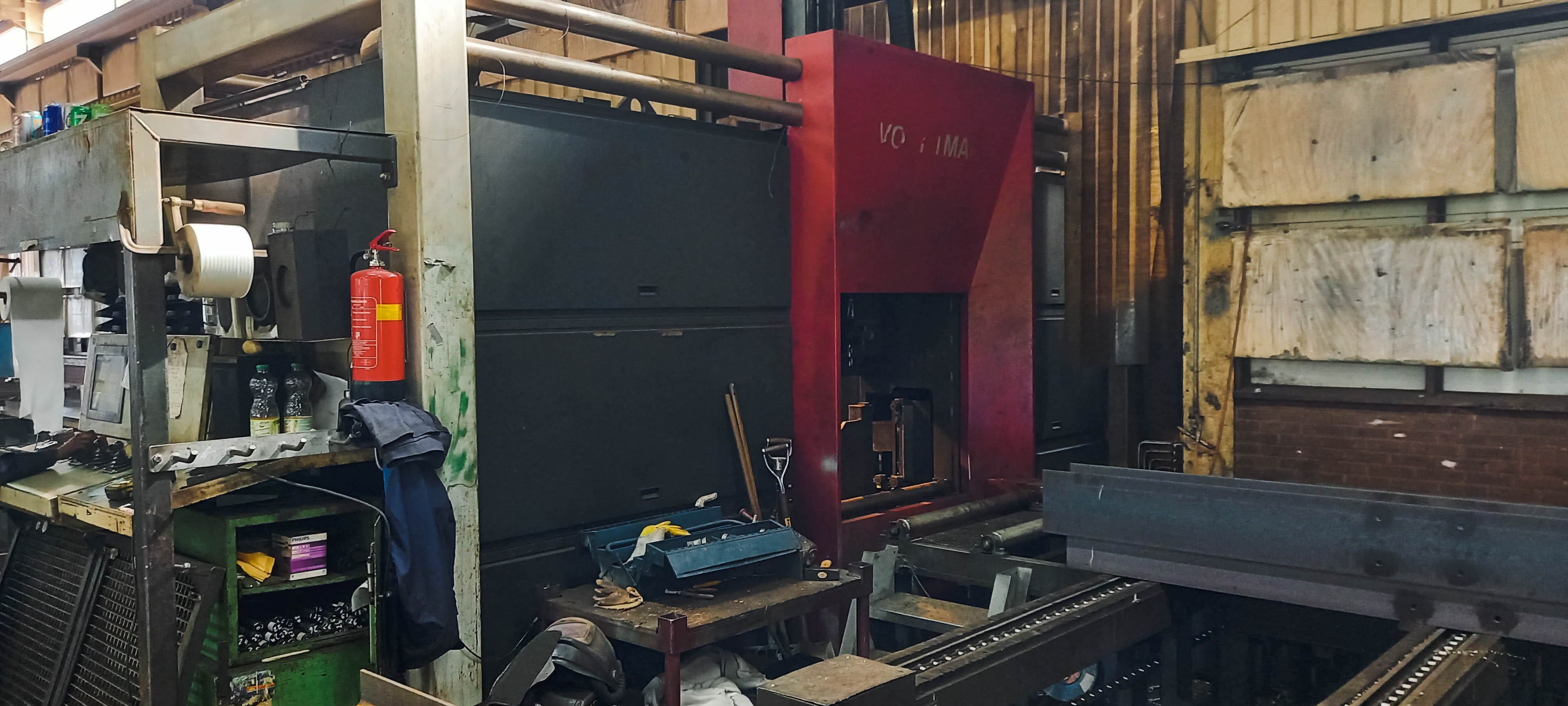 Used Voortman V630 I CNC Beam Drill Line