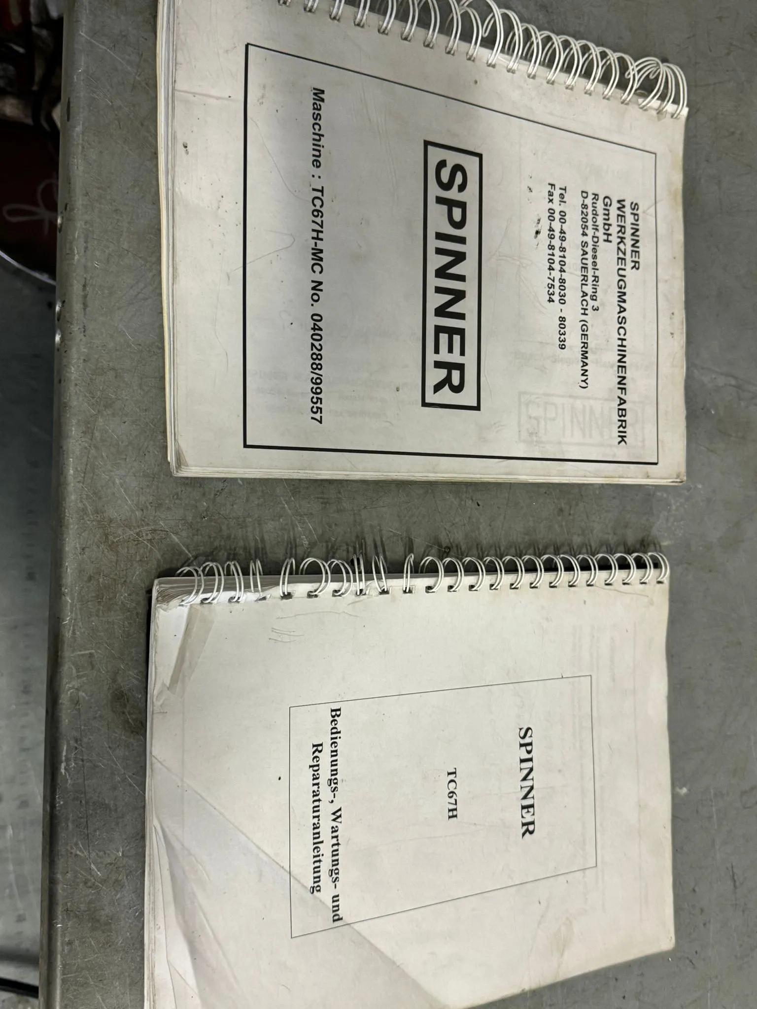 Usado Torno CNC Spinner TC67H-MC I