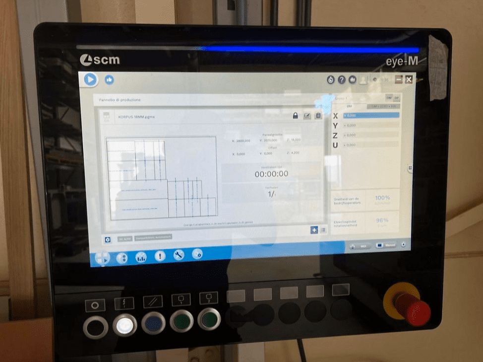 Gebruikt SCM Morbidelli N100 - CNC Bewerking Centrum - 2019
