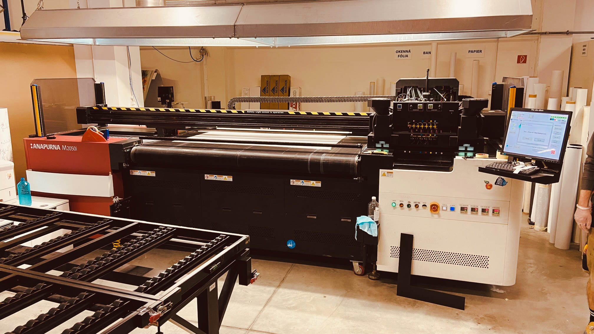 Gebruikt Agfa Anapurna M2050i - UV Hybride CMYKlclm WW - 2016