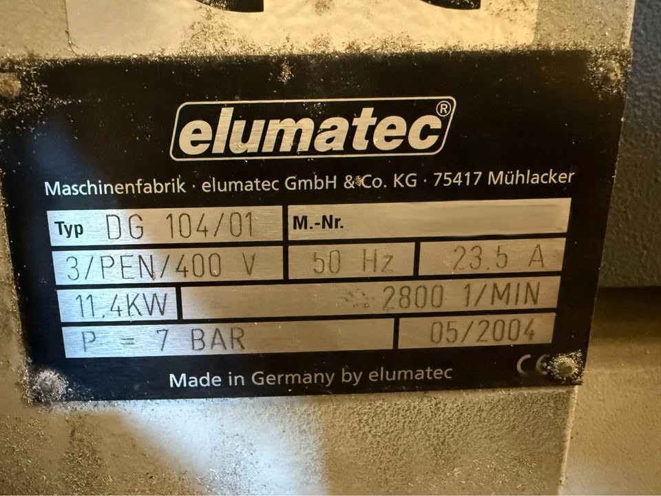 Used Elumatec DG 104/01 I Double Mitre Saw I 2004