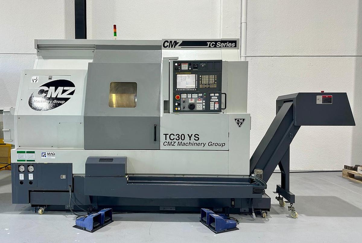 Used CMZ TC30 YS I CNC Lathe I 2012