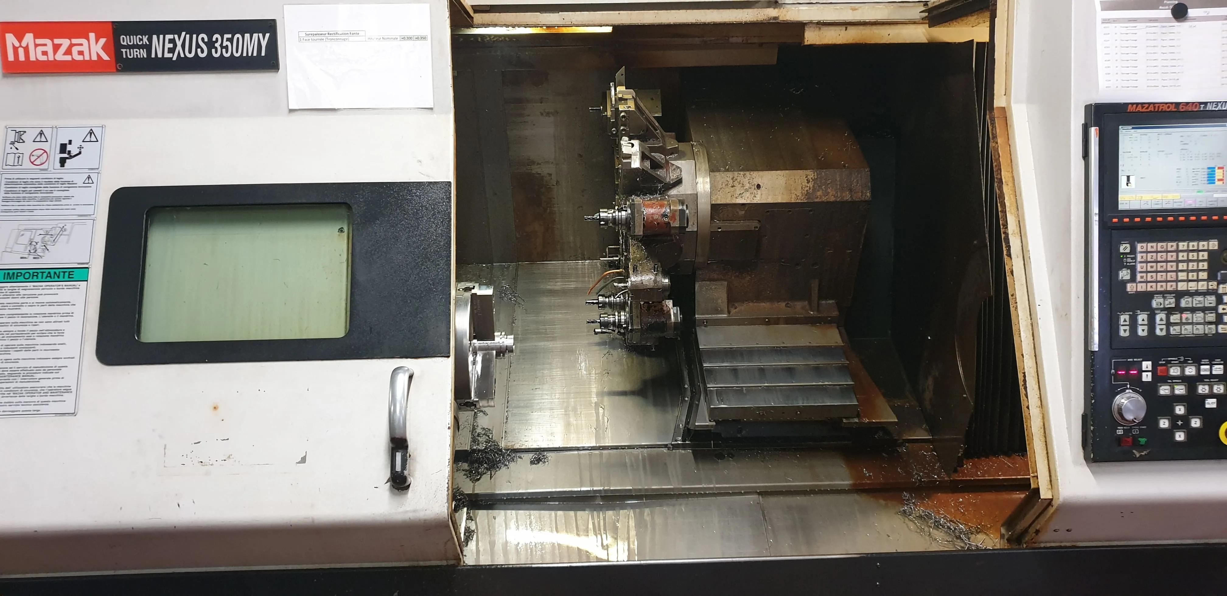 Gebruikt Mazak Quick Turn Nexus 350MY I CNC-draaibank I 2006
