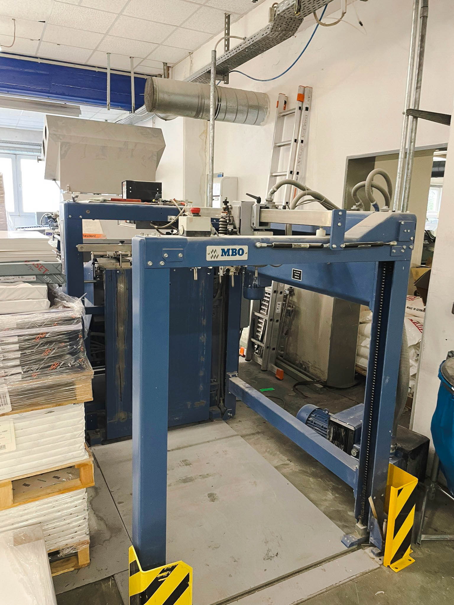 Gebruikt MBO T700+Stahl 52/4+Stahl 52/2+Stahl SBP 66.2-ME - Vouwsysteem