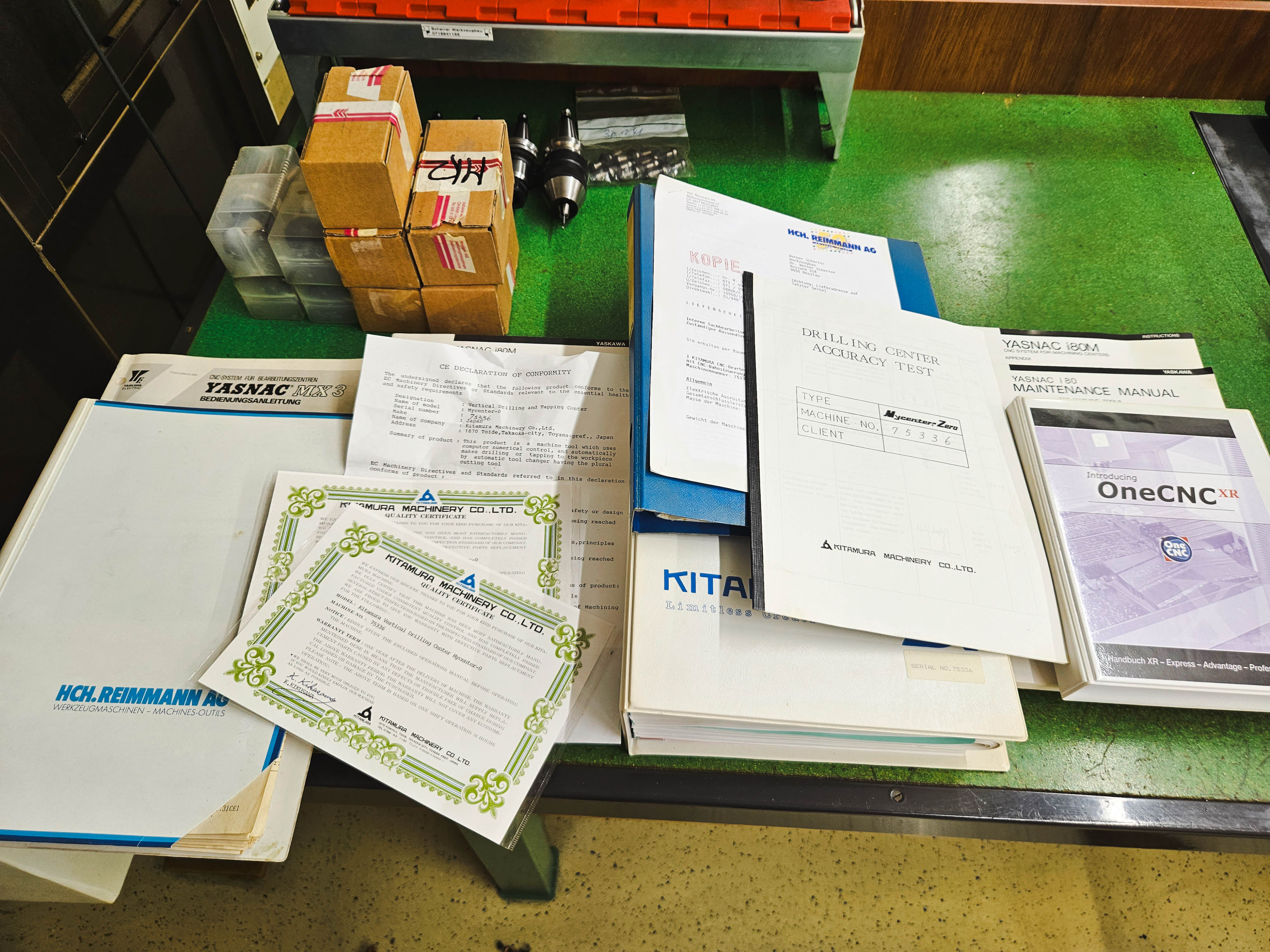 Used Kitamura Mycenter Zero I Vertical Machining Center I 1997