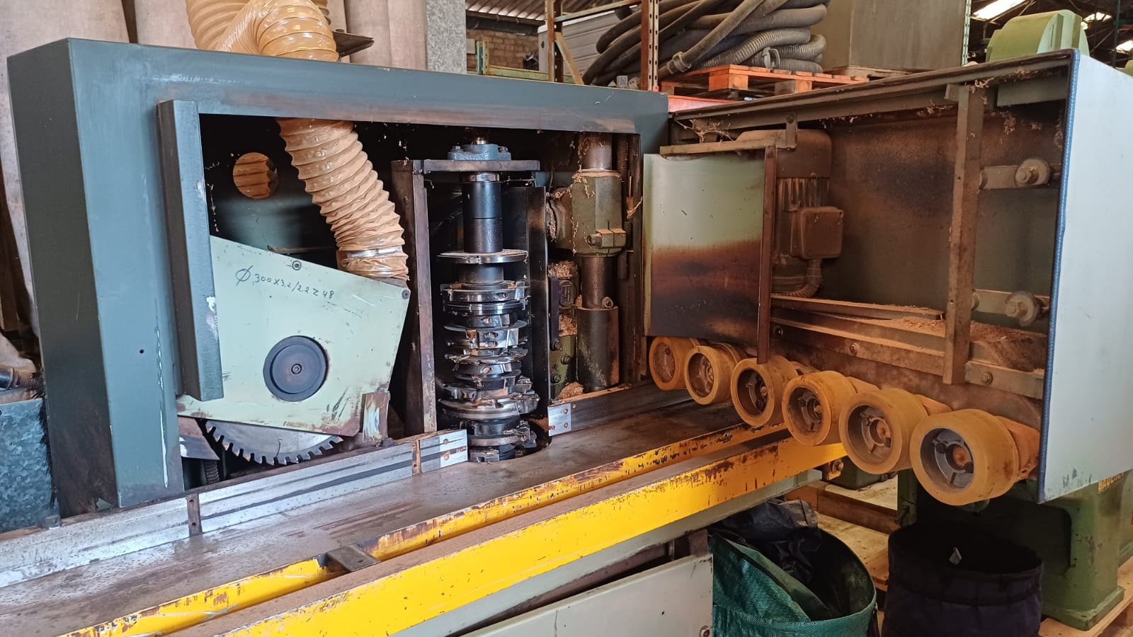 Used Vertongen F 01 I Surface Planer