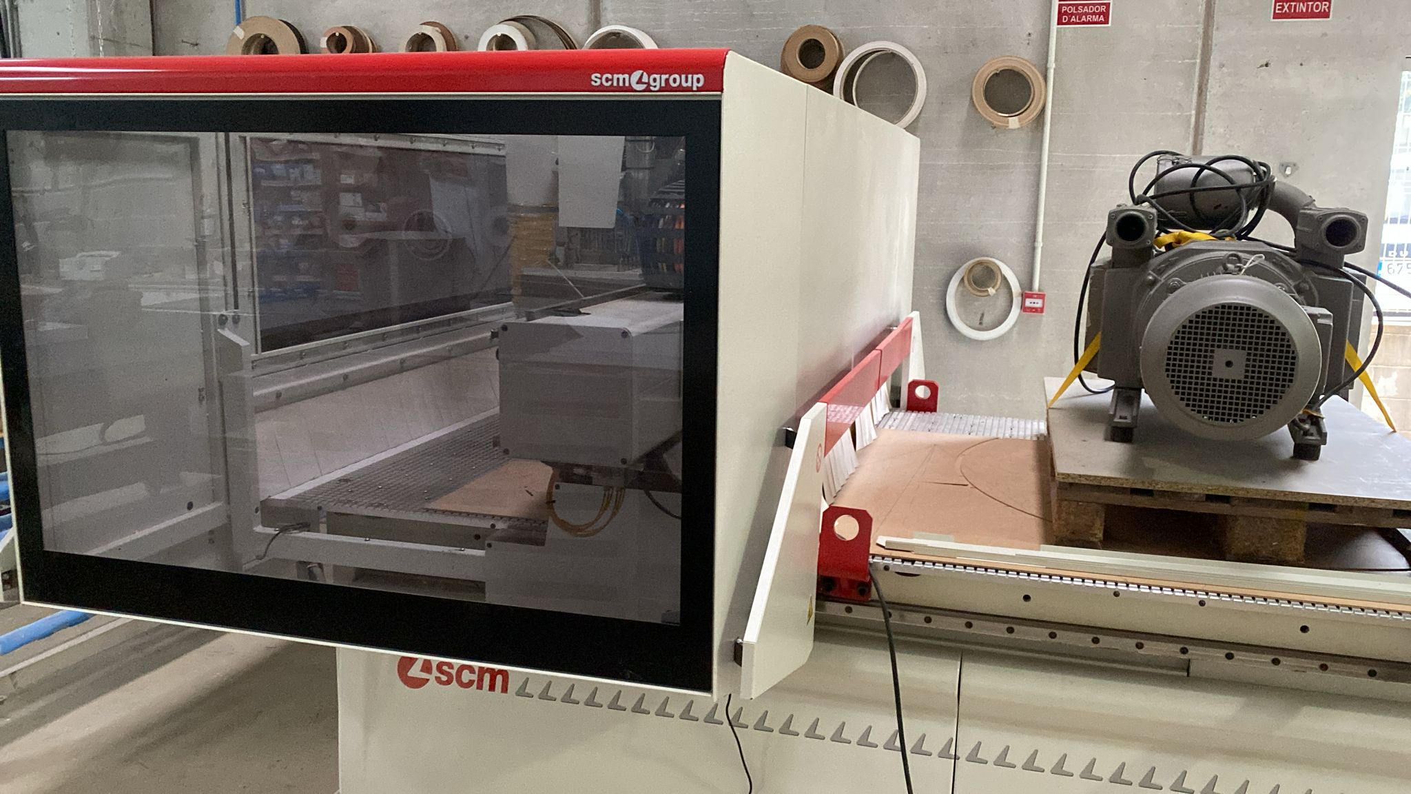 Used SCM Pratix S15 C I CNC Machining Center