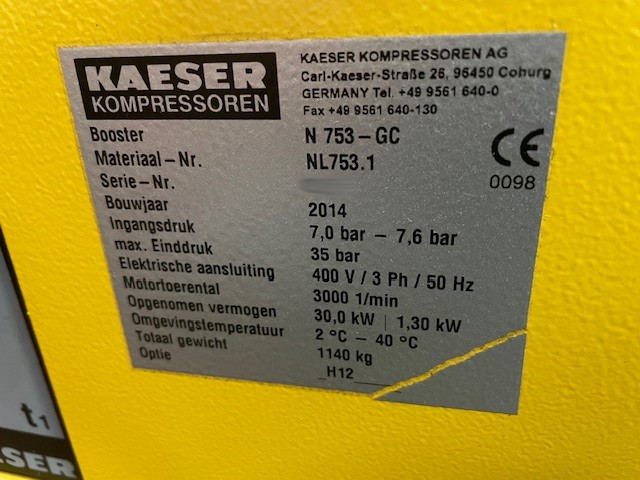 Used Kaeser N 753-GC I Compressor I 2014