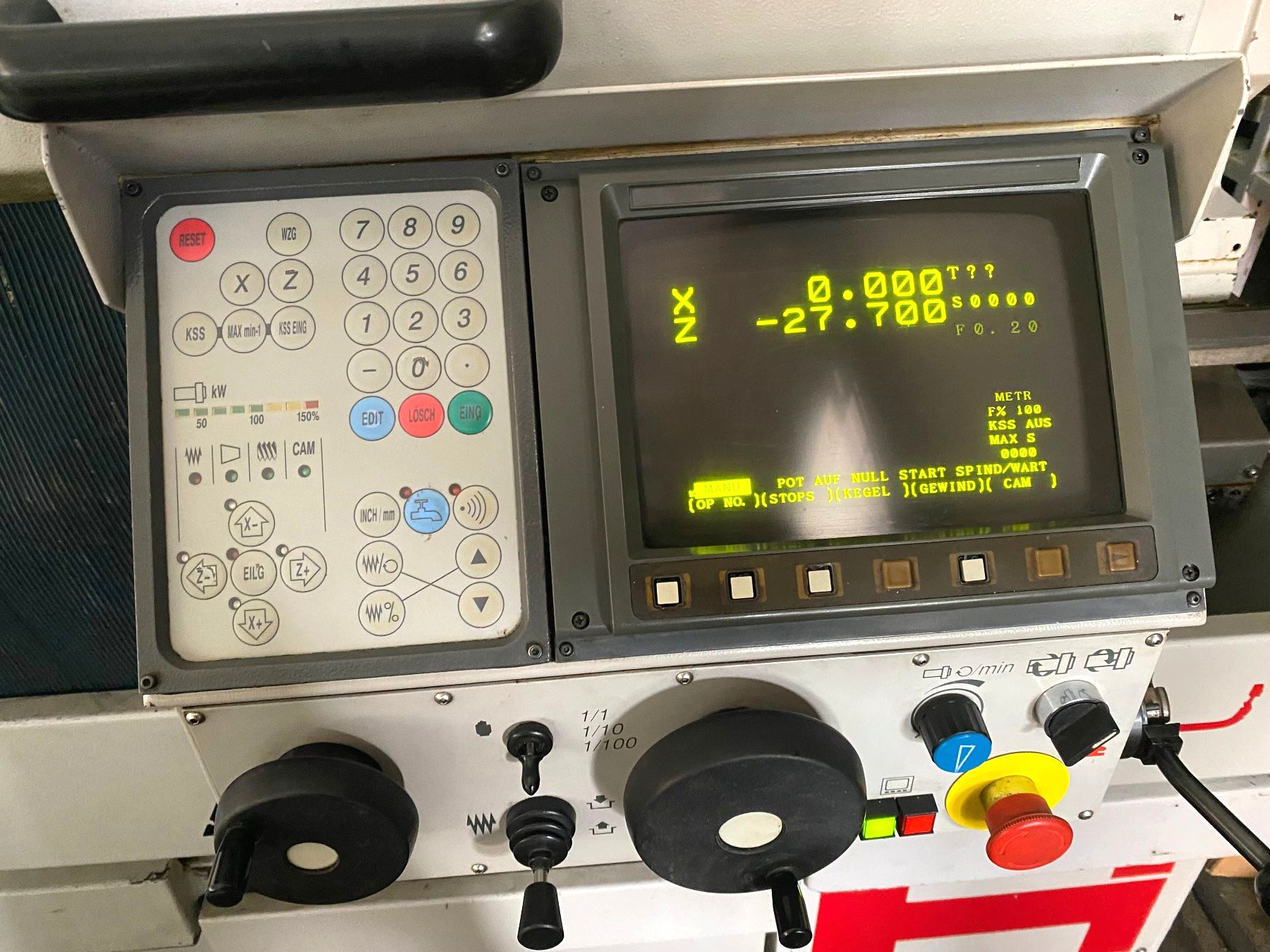 Used Harrison Alpha 400 I CNC Lathe I 1997