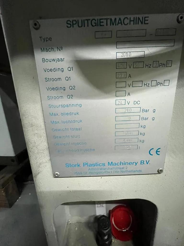 Gebruikt Stork SXS 2500-1450 I Spuitgieten