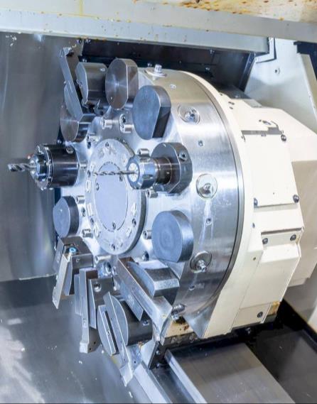 Used Okuma Genos L300 E-M I CNC Lathe I 2015