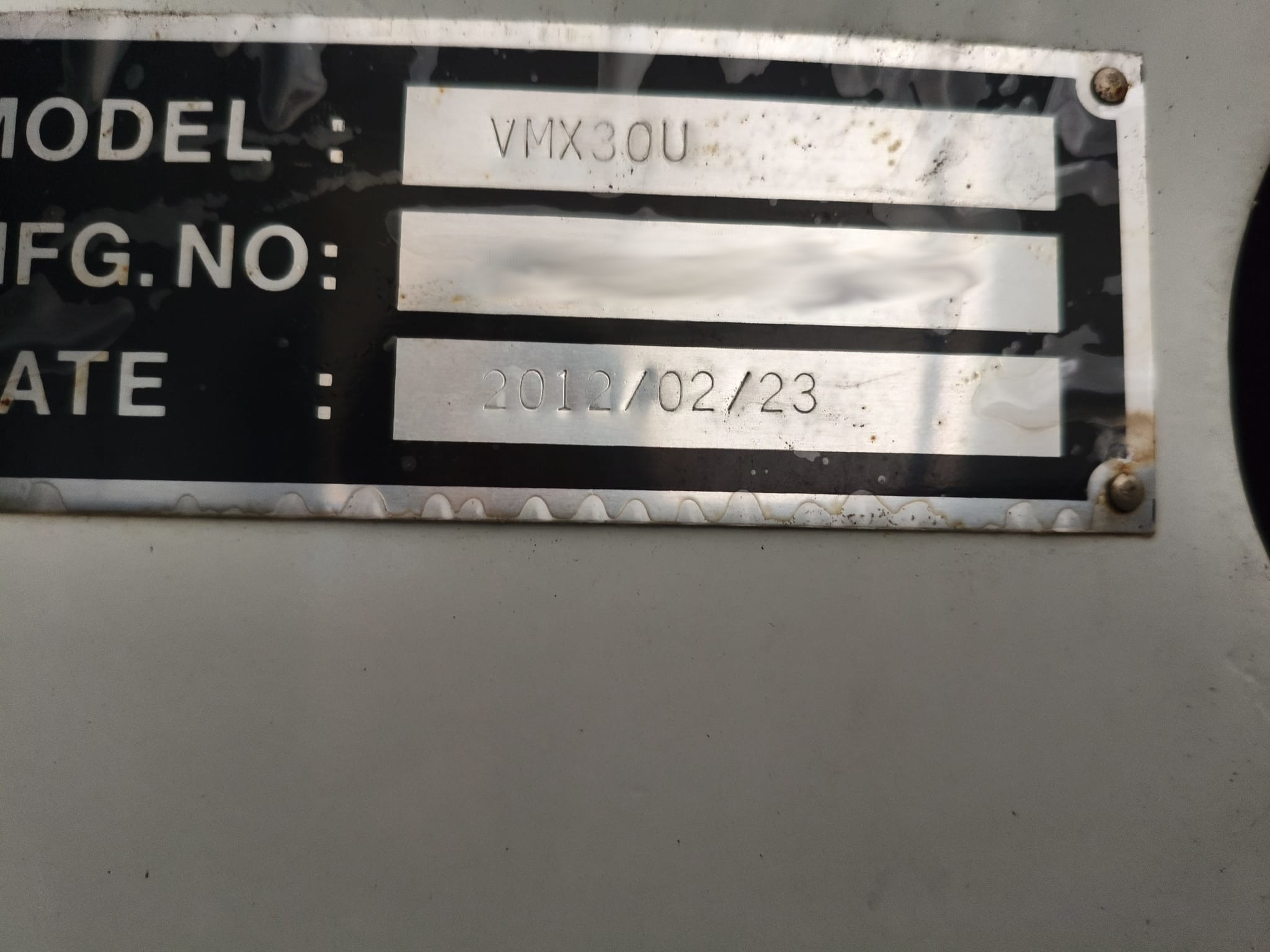 Used Hurco VMX30U I Vertical Machining Center I 2014
