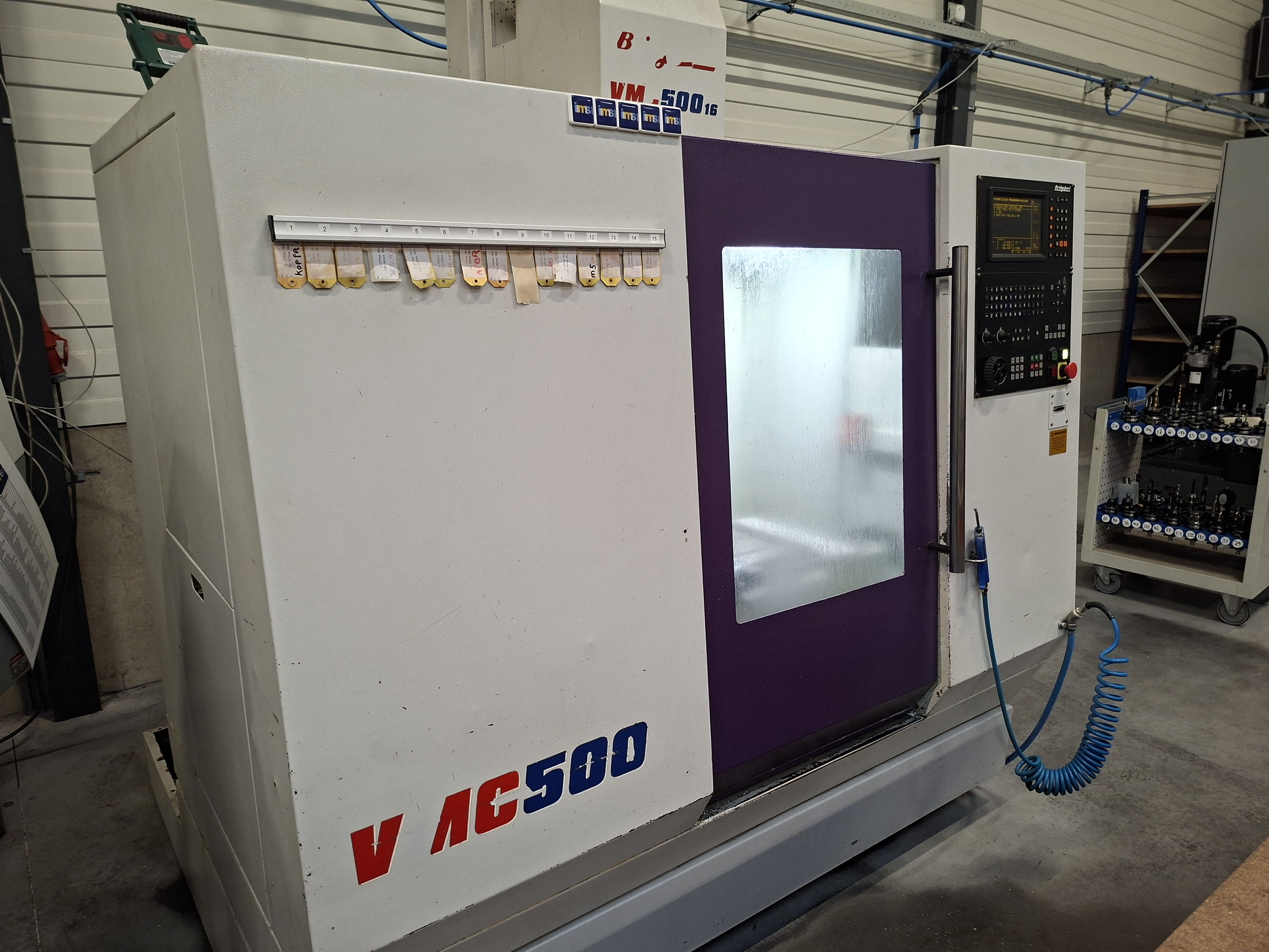 Used Bridgeport VMC 500/16 I Vertical Machining Center I 1999