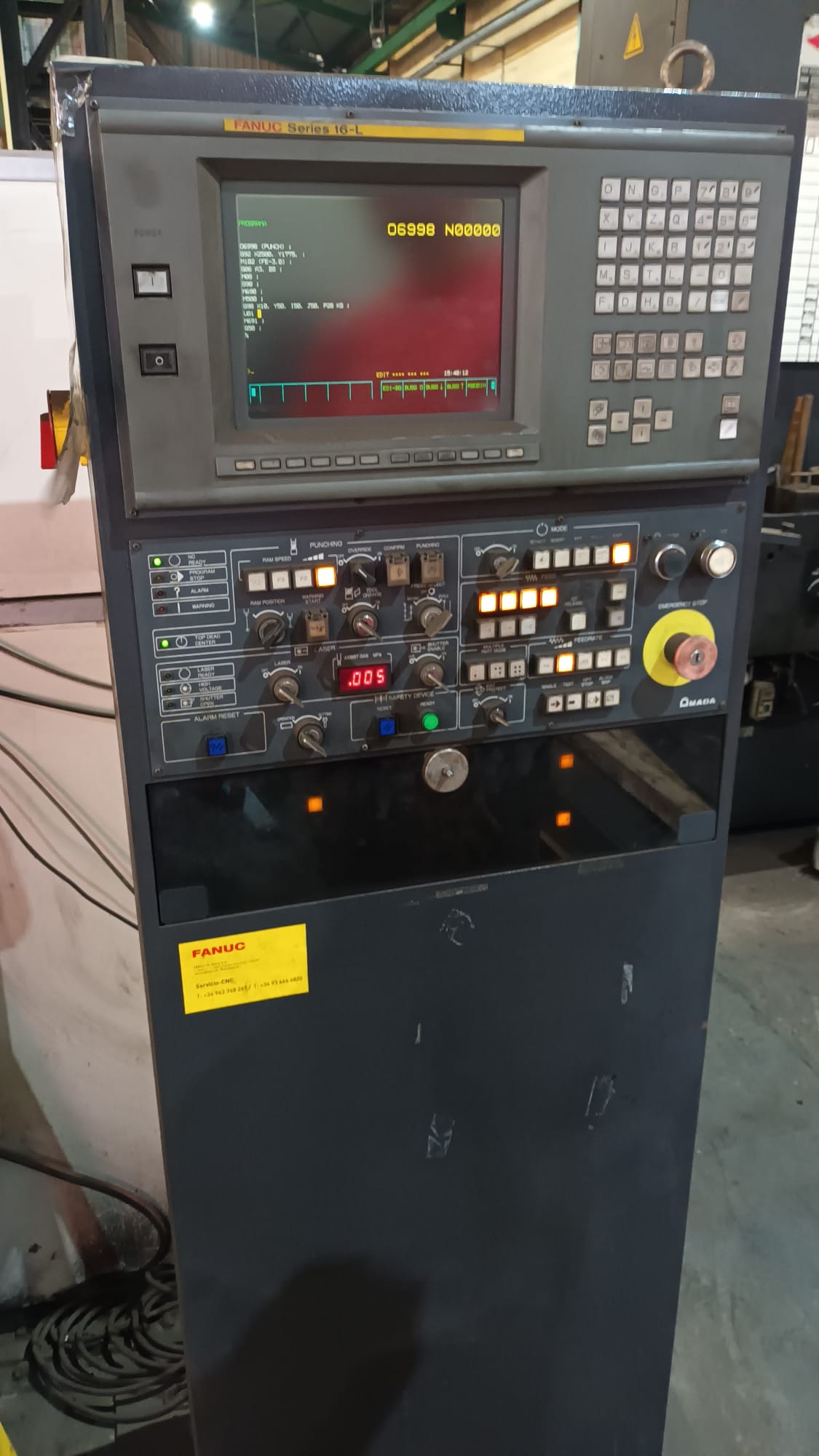 Used Amada Apelio 3 2610V I Laser Punch Press I 2001