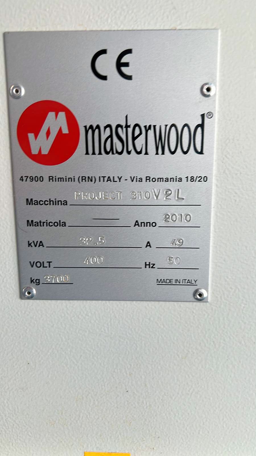 Gebruikt Masterwood Project 310 V2L - CNC-bewerkingscentra - 2010
