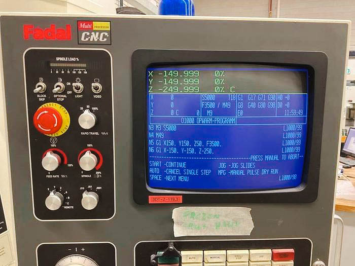 Used Fadal VMC 4525 - Vertical Machining Center - 2000