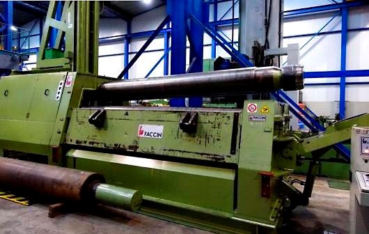 Used Faccin 4HEL 3554 - Bending Roll - 2000