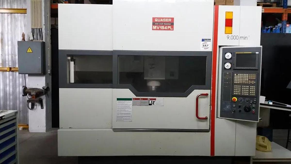 Used Quaser MV154 PL/9 I Vertical Machining Center I 2005