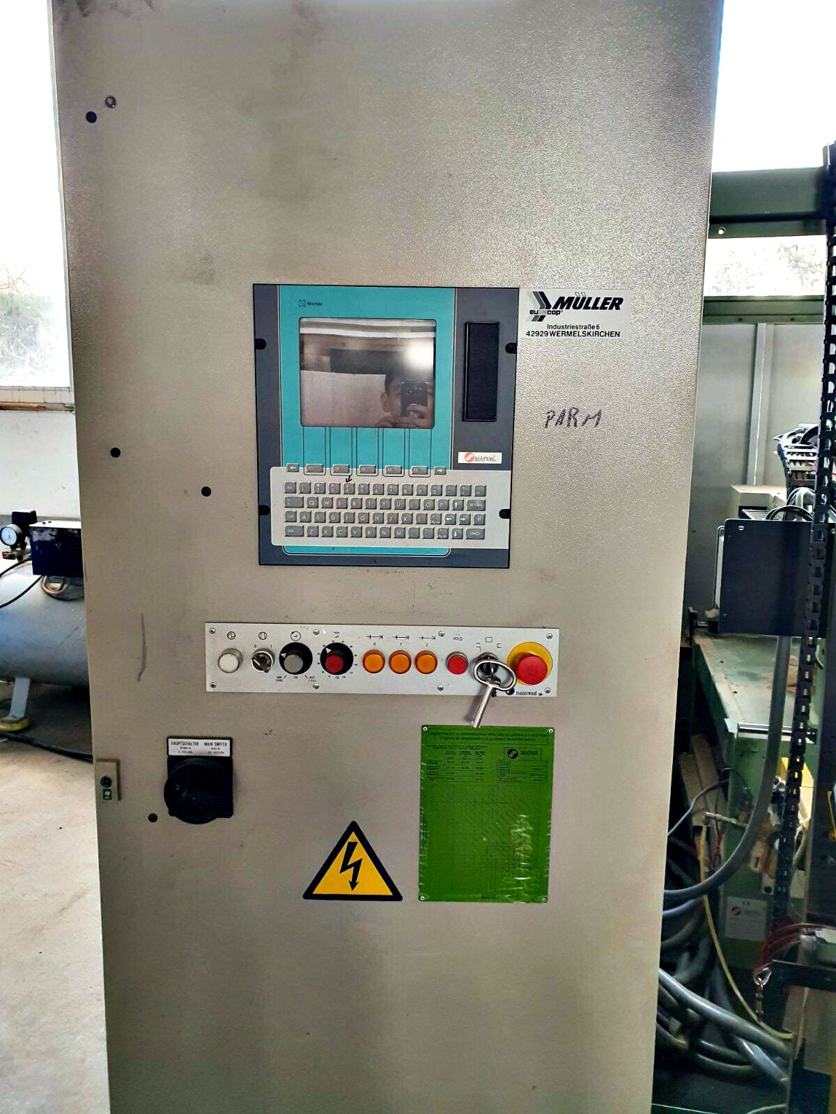 Used Masterwood Eumaspeed II - CNC Machining center - 1995