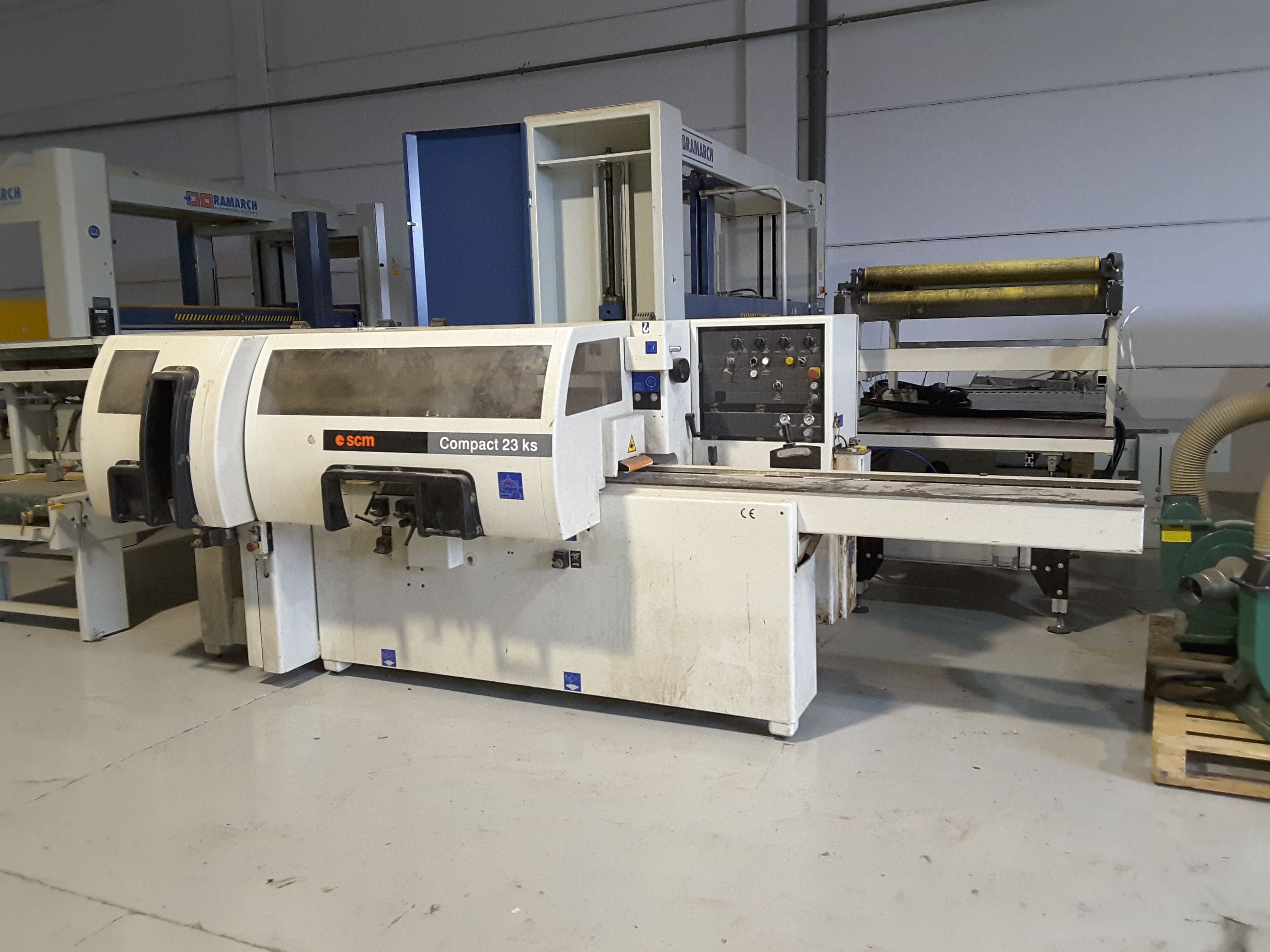 Usado SCM Compact 23 KS - Cepilladora de cuatro caras - 2002