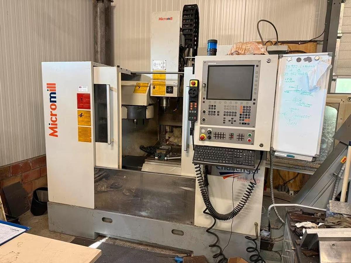 Used Micromill Challenger MM-430 I Vertical Machining Center I 2012
