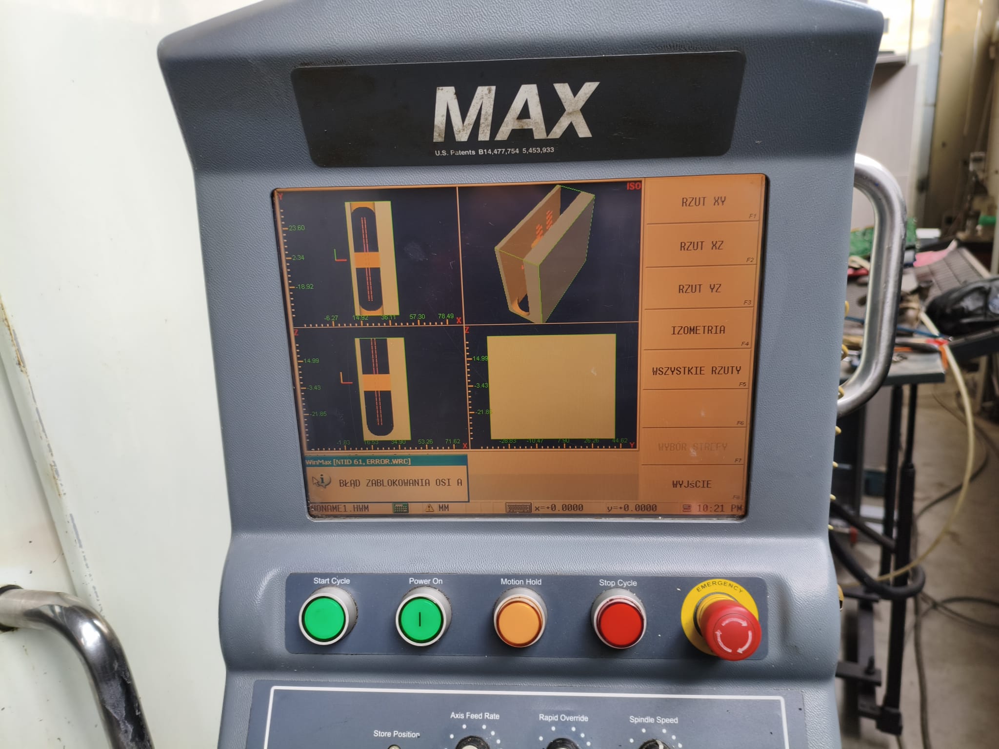 Used Hurco VMX42M I Vertical Machining Center I 2014