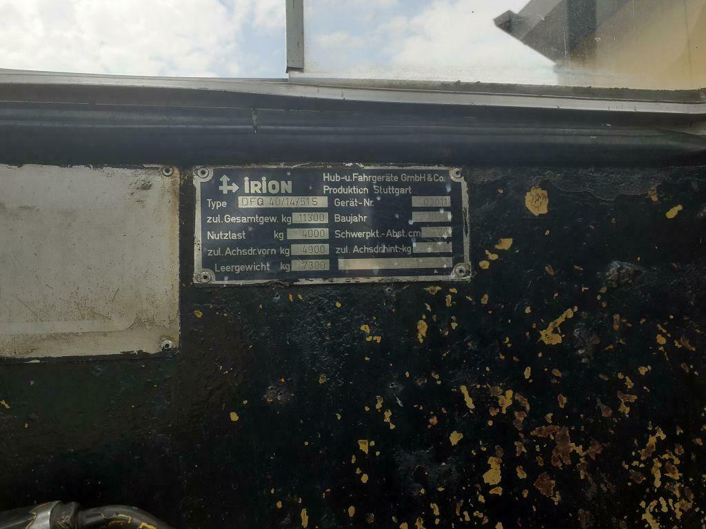 Usado IRION DFQ 40/14/51S