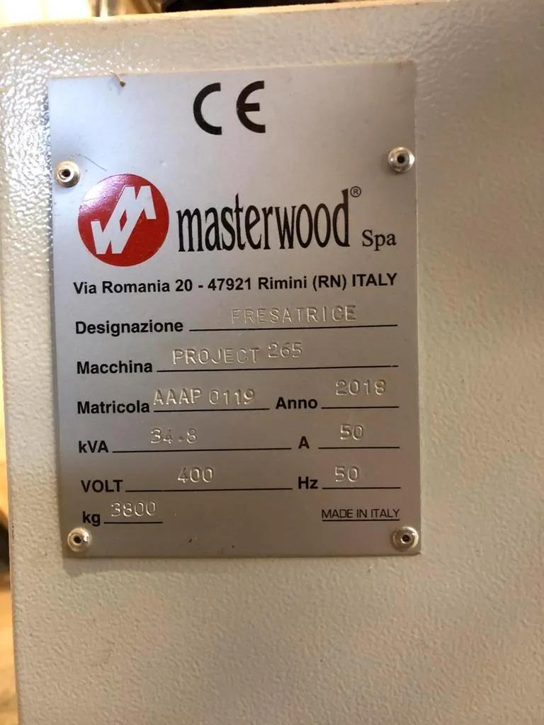 Used Masterwood Project 265 I CNC Machining Center