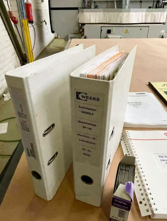 Used Weeke BP 140 - CNC Machining Center - 1997