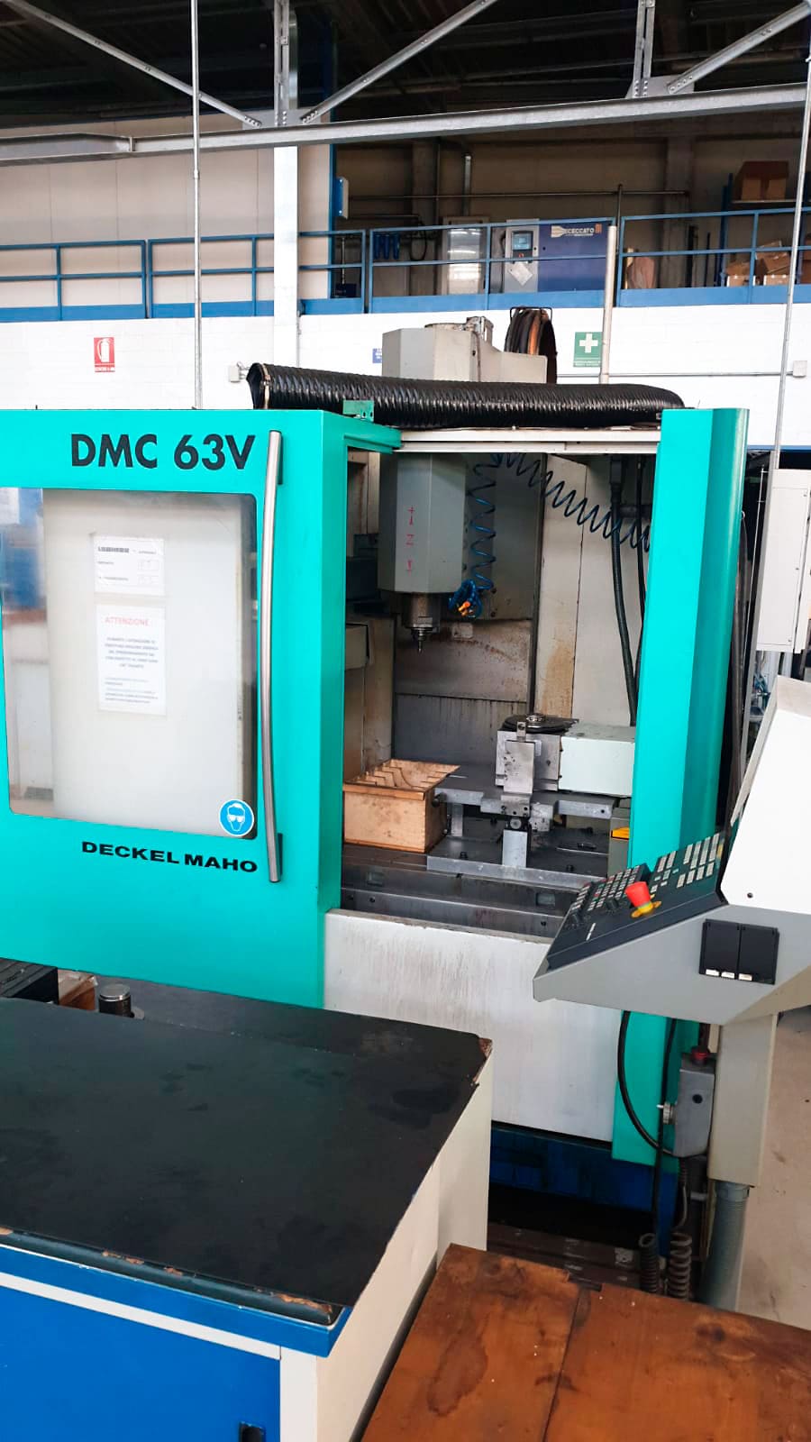 Gebruikt Deckel Maho VMC 63V - Verticale bewerkingscentra - 1999