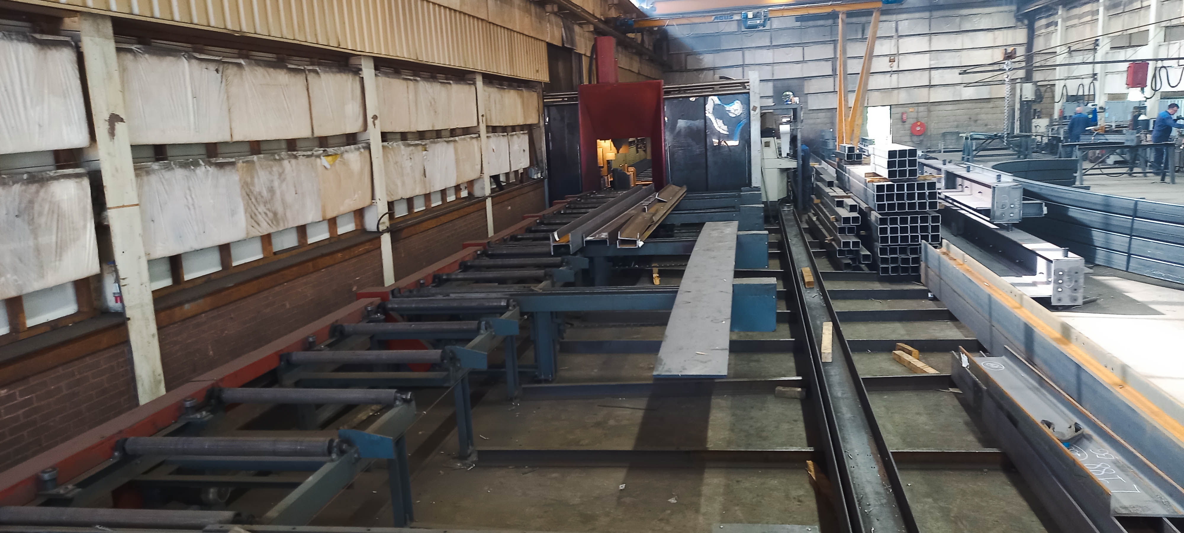 Used Voortman V630 I CNC Beam Drill Line