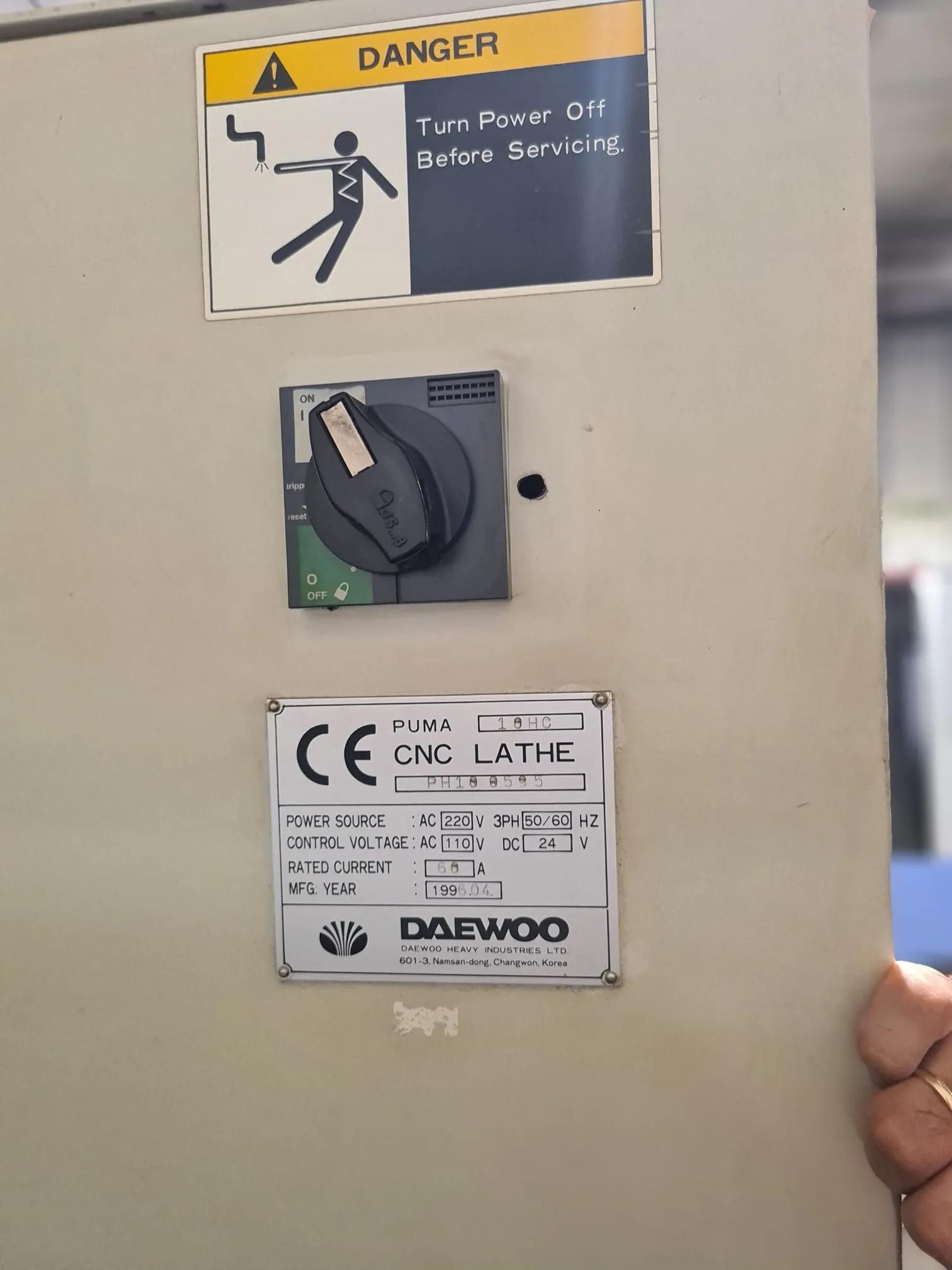 Gebruikt Daewoo Puma 10 HC I CNC Draaibank