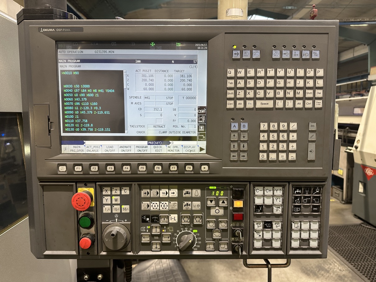 Used Okuma LB3000 EX I CNC Lathe I 2008