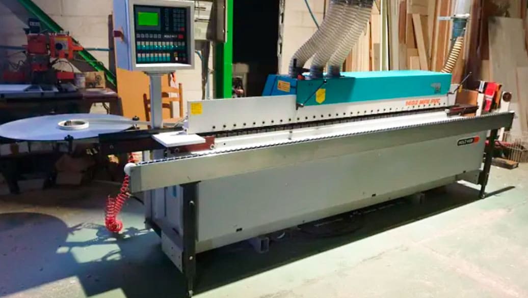 Gebruikt Holzher 1402 MFE - Kantenaanlijmmachine - 1999