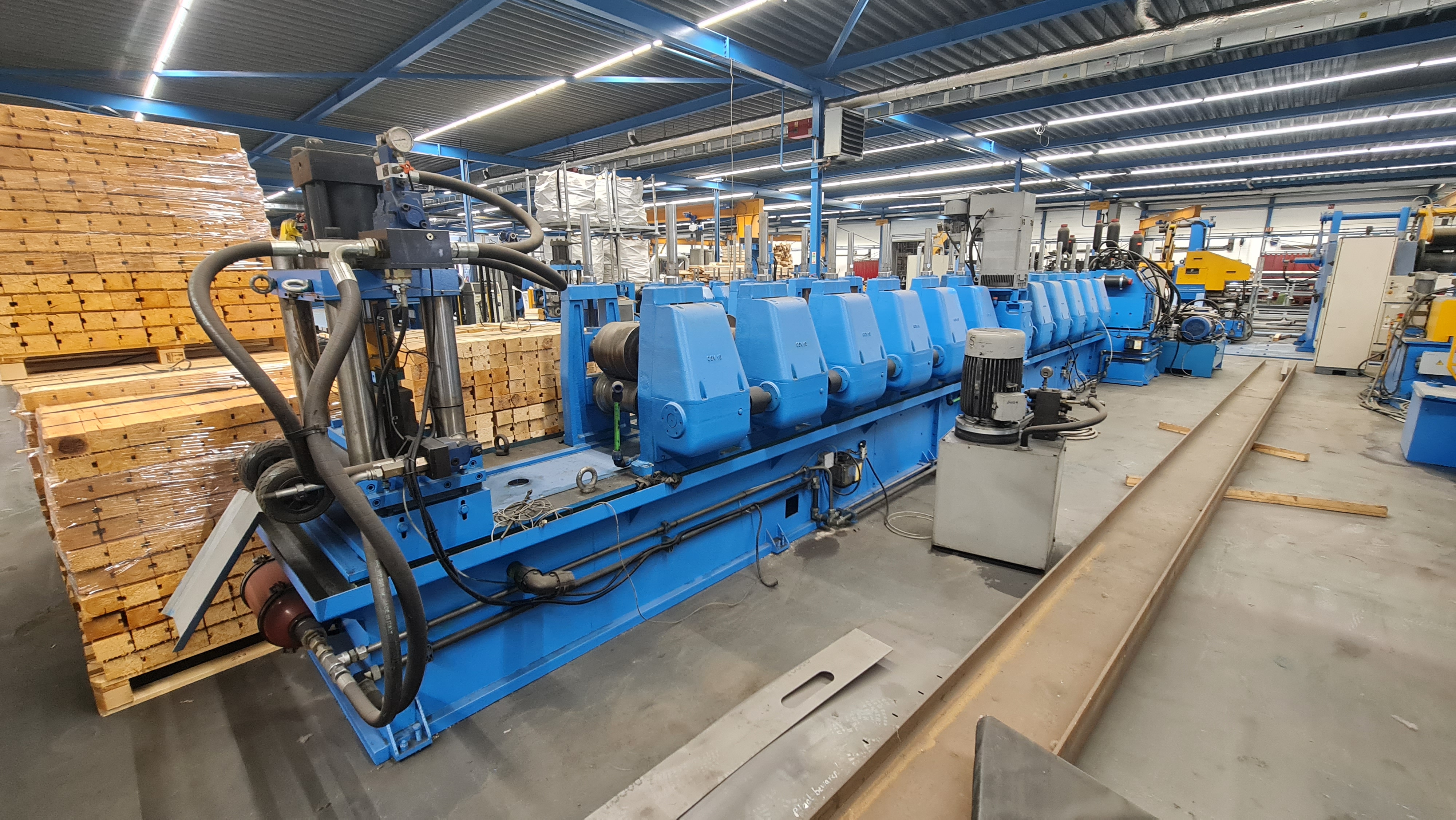 Used Tecnopromec Alfa D - Profiling Line - 2008