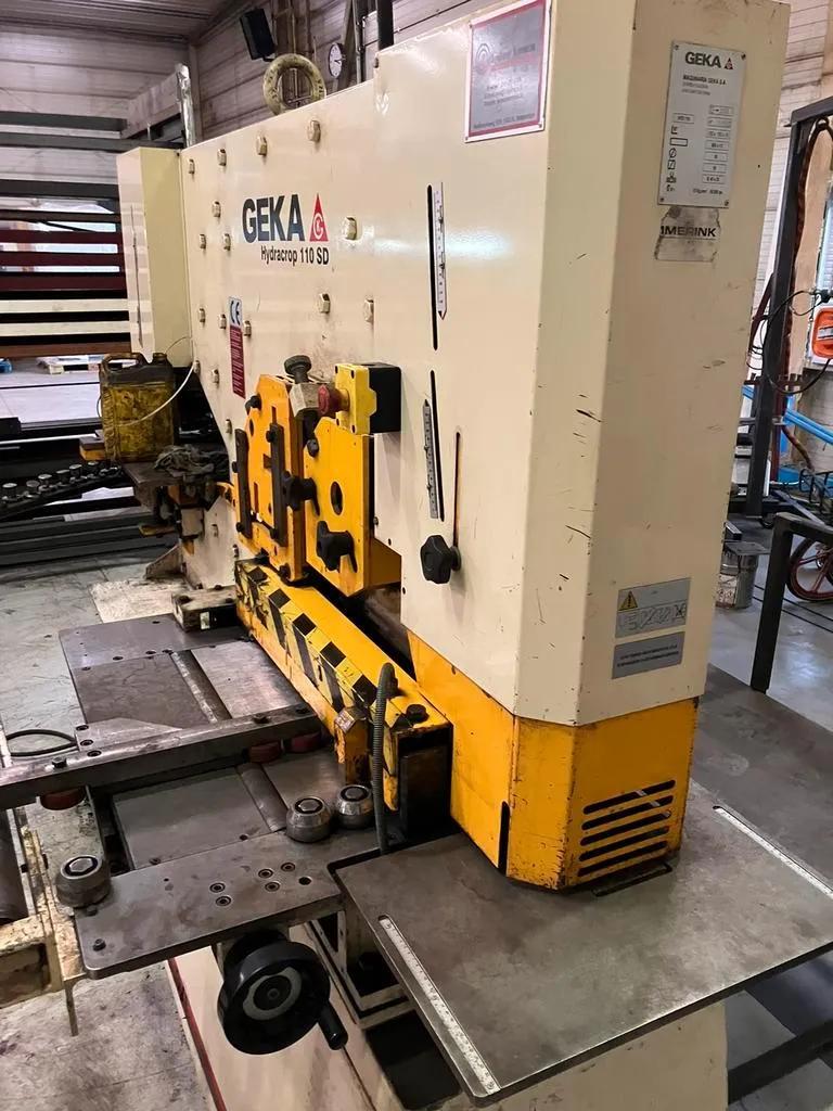 Gebruikt GEKA Hydracrop 110 SD I Knipmachine voor ijzerbewerking