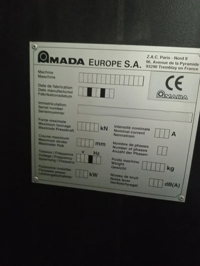 Used Amada HFE 80-25 I Press Brake I 2001