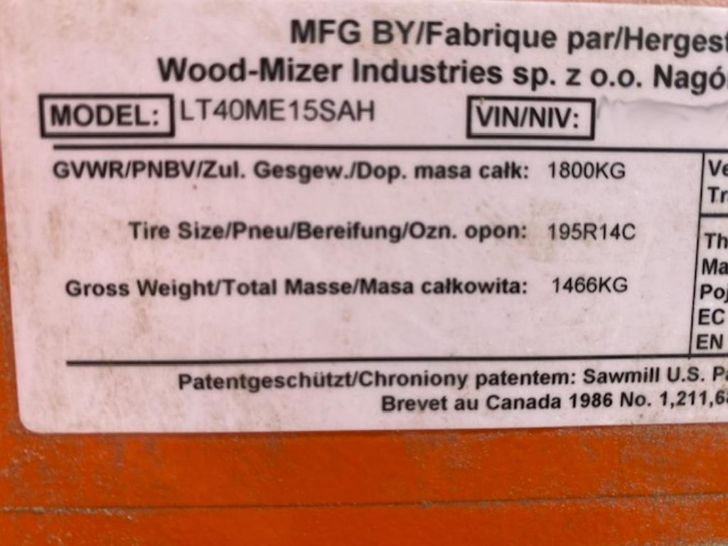 Used Woodmizer LT40 I Mobile Sawmill