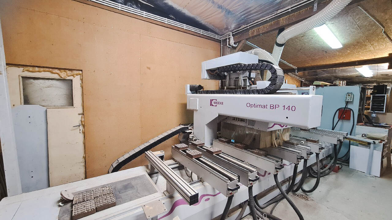 Used Weeke Optimat BP 140 - CNC Machining Center - 1998
