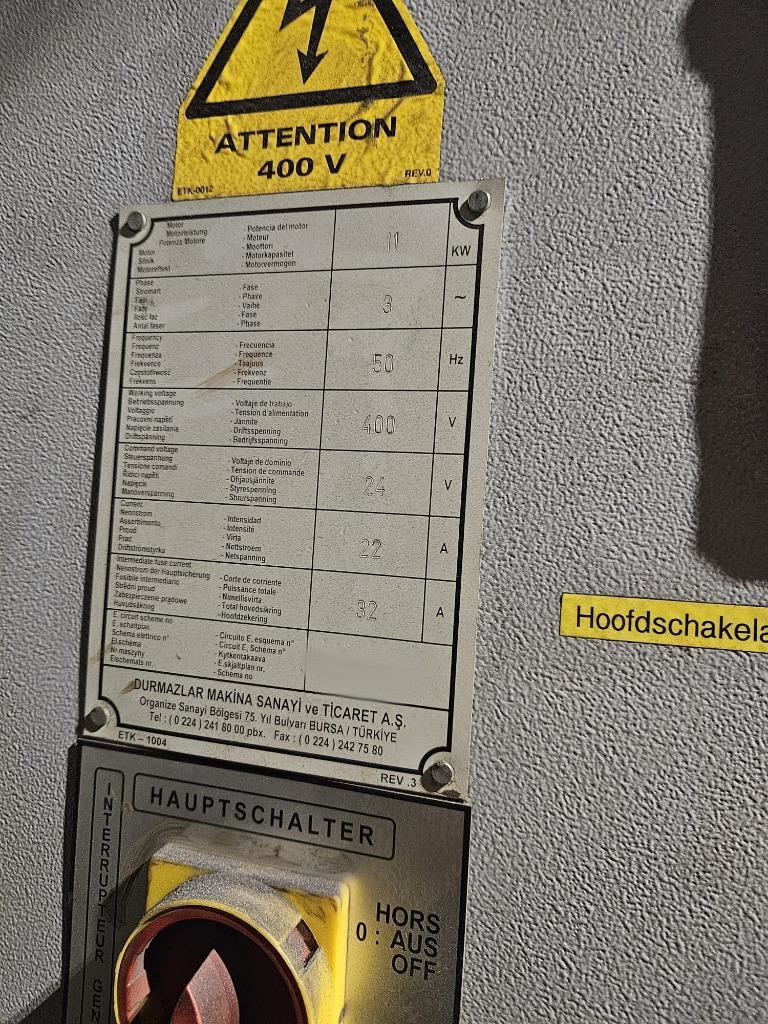 Used Durma HAP 30/120 I Press Brake I 2006