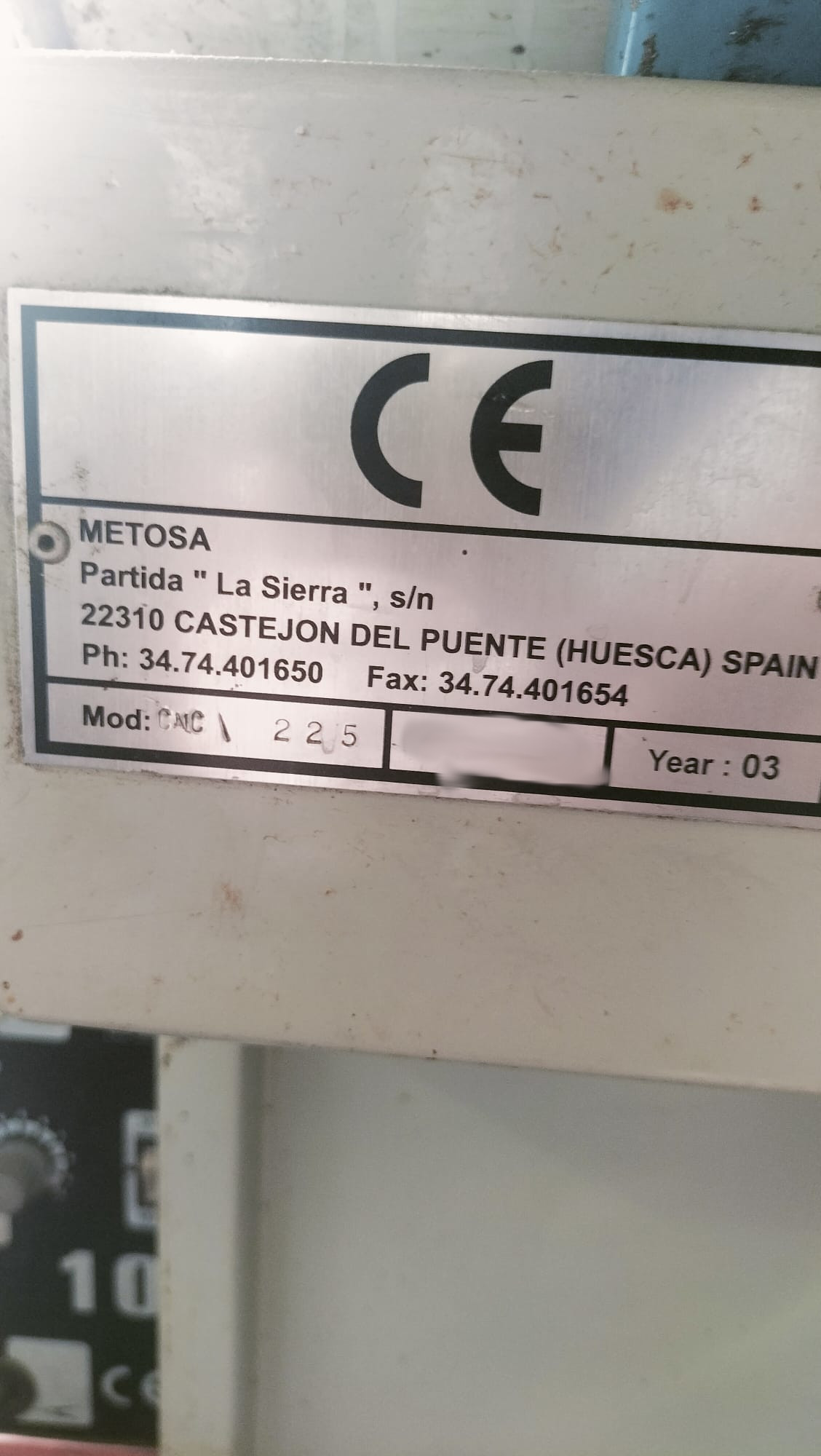 Used Pinacho Mustang 225 I CNC Lathe I 2003