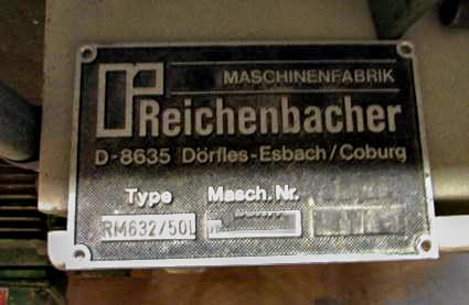 Usado Reichenbacher RM 632 50 L - Máquina de rectificado - 1990