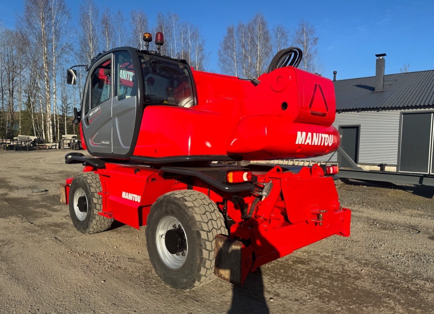 Used Manitou MRT 2150 I Rotating Telehandler I 2011