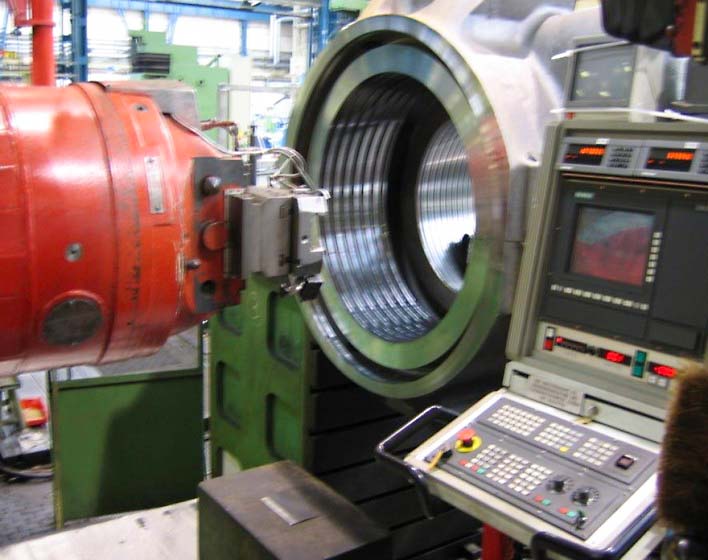 Usado Heyligenstaedt DW 1800 - Torno CNC de Alta Resistencia - 1972