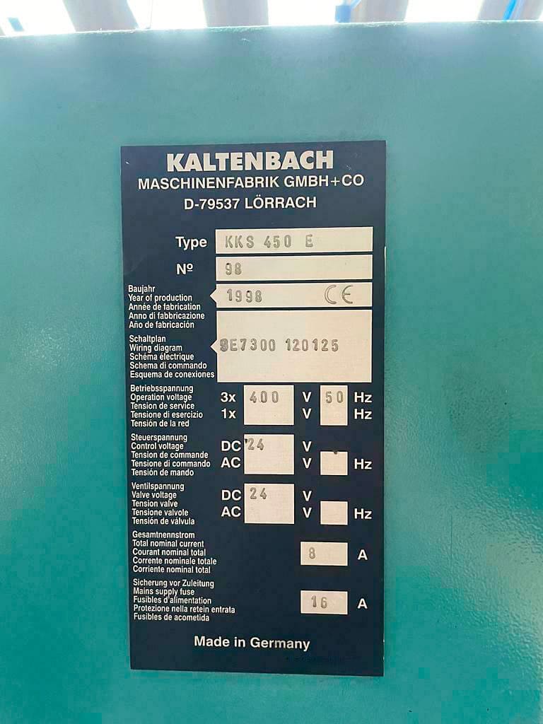 Gebruikt Kaltenbach KKS 450 E - Zagen - 1998