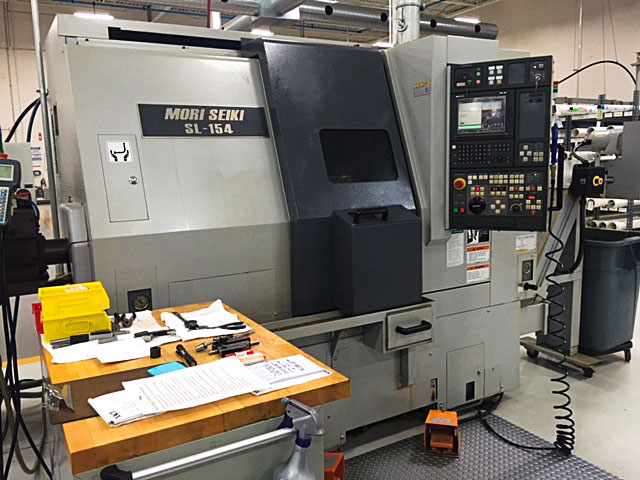 Usado Mori seiki SL 154 SY - Torno CNC - 2004