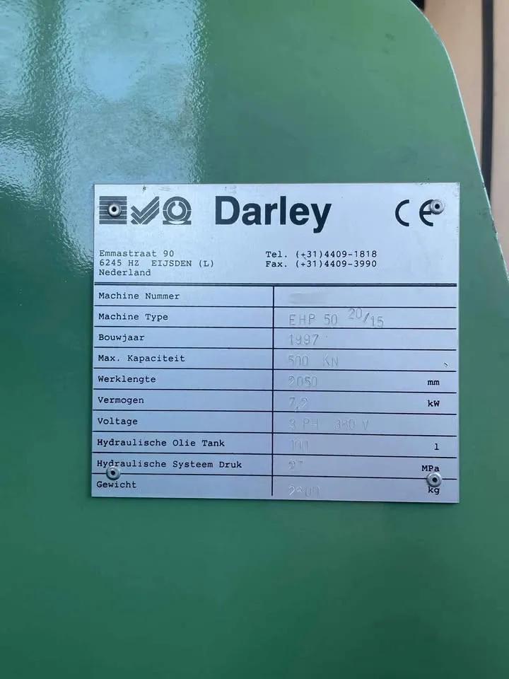 Usado Prensa plegadora Darley EHP 50 20/15 I 1997